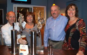 Ken Royal, Nancy Cowan, Frank Thompson and Josette deBrouwer are behind the operation that includes a micro-brewery, retail area, tasting room and BrewPub.